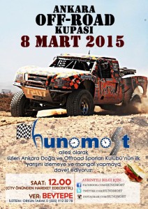 Ankara Off-Road Kupası 1. Yarışına gidiyoruz